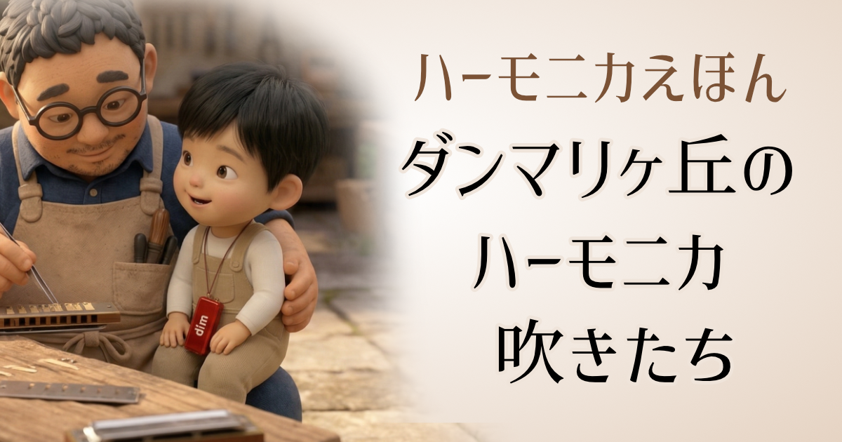 ダンマリヶ丘のハーモニカ吹きたち